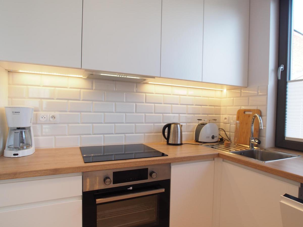 Grand-Tourist Topaz Panienska Str Apartman Gdańsk Kültér fotó